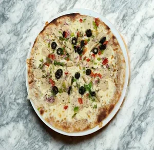 BBQ Chicken Sausage Pizza